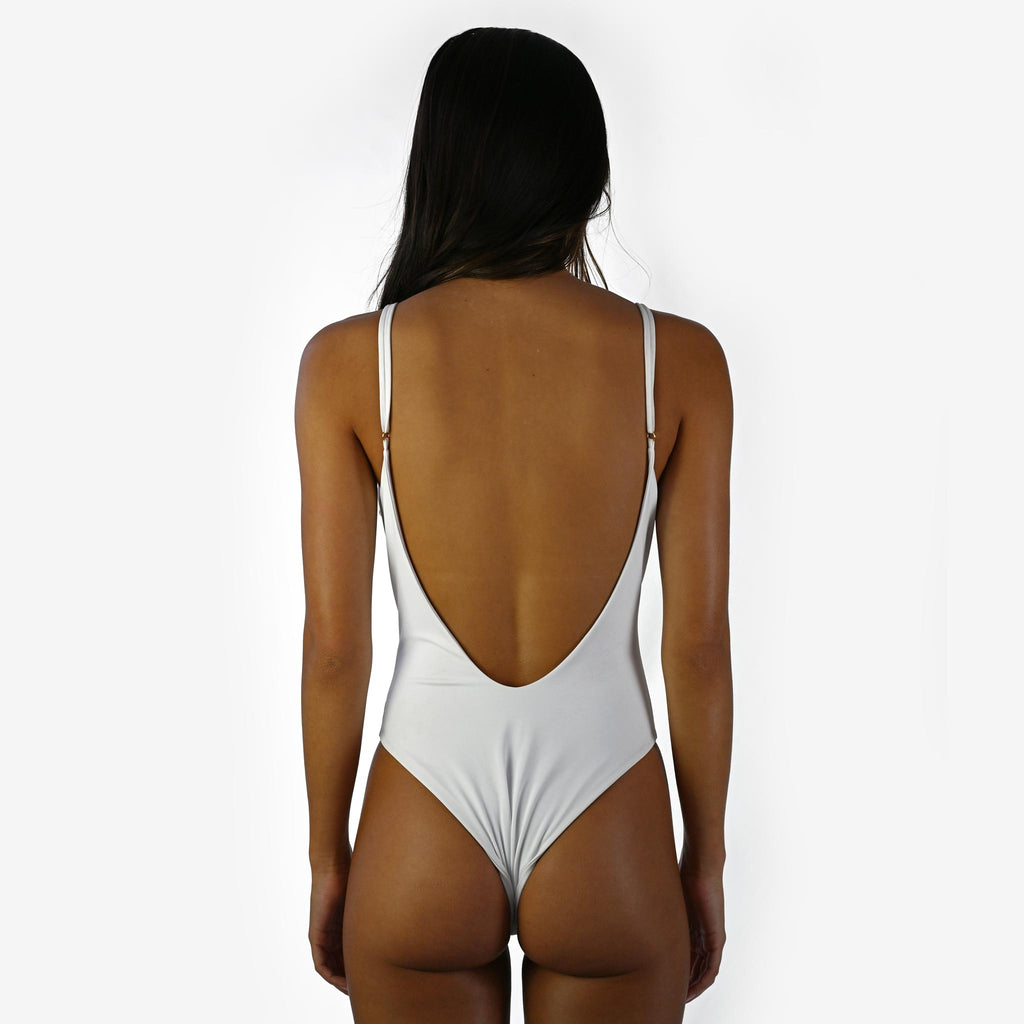 One Piece Swim - Bianco