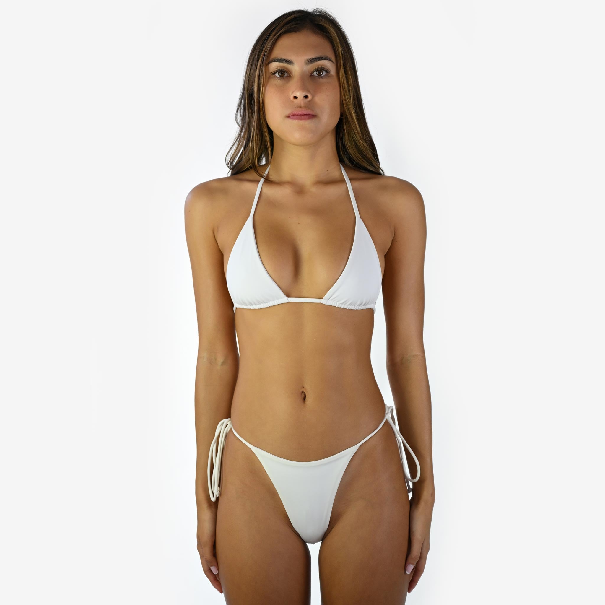Tie Side Bottom - Bianco